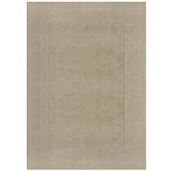 Flair Rugs Tuscany Textured Wool Border Natural 200 × 290 cm - Carpet