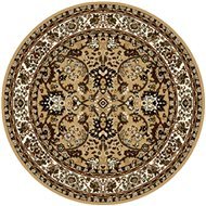 Alfa Carpets Kusový koberec Teheran T-117 beige kruh 190 × 190 cm - Koberec
