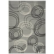 Alfa Carpets Piece carpet Circles grey 160 × 230 cm - Carpet