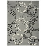 Alfa Carpets Kusový koberec Kruhy grey - Koberec