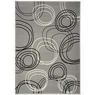 Alfa Carpets Kusový koberec Kruhy grey 80 × 150 cm - Koberec