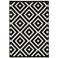 Alfa Carpets Kusový koberec Gloria new black / cream 120 × 170 cm - Koberec