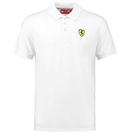 Ferrari pánské polo klasik bílé - Tričko