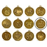 FENGSHUIHARMONY GOAT Coin Zodiac - Charm