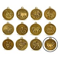 FENGSHUIHARMONY KANEC Zodiac Coin - Charm