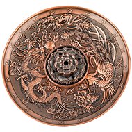 FENGSHUIHARMONY Stand with plate for scented sticks dragon and phoenix - Incense Holder