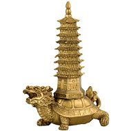 Fengshuiharmony Brass Dragon Turtle Pagoda - Decoration