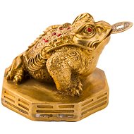 Fengshuiharmony Mosazná třínohá žába bagua - Decoration