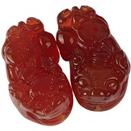 Fengshuiharmony A pair of red Pi yao - Decoration