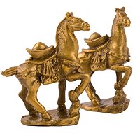 Fengshuiharmony Brass horse with ingot - Decoration