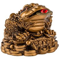 Fengshuiharmony Zlatá trojnohá žába 5cm - Dekorace