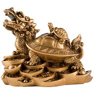 Fengshuiharmony Golden Dragon Turtle - Decoration
