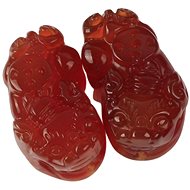 Fengshuiharmony A pair of red mini Pi yaos - Decoration