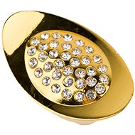 Fengshuiharmony Gold ingot with rhinestones small - Decoration