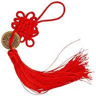 FENGSHUIHARMONY 1 coin with infinite fortune knot - Decoration