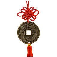 FENGSHUIHARMONY Dragon and Phoenix Coin - Charm