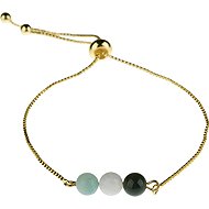 Feng Shui Harmony Gold plated bracelet with stones Virgo - Bracelet