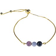 Feng Shui Harmony Gold plated bracelet with rhinestones Sagittarius - Bracelet