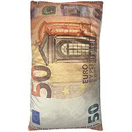 4sleep Decorative pillow 50 Euro note 30 × 50 cm - Pillow