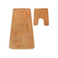 4sleep 2-piece set, MONTANA MARITIME, mustard - Bath Mat