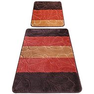 4sleep 2-piece set, MONTANA 01, brown - Bath Mat