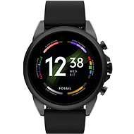 Fossil Gen 6 FTW4061 Black Silicone - Smart Watch