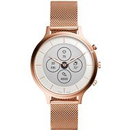Fossil FTW7014 Charter Hybrid HR 42mm Rose Gold Stainless-steel - Smart Watch