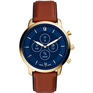 Fossil FTW7025 Neutra Hybrid HR 45mm Brown Leather - Smart Watch
