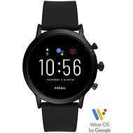 FOSSIL FTW4025 M Black/Black Silicon - Smart Watch