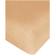 4sleep terry with elastic 90/200 apricot - Bedsheet