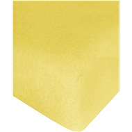 4sleep terry with elastic 90/200 yellow - Bedsheet
