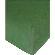 4sleep terry with elastic 90/200 grey-green - Bedsheet
