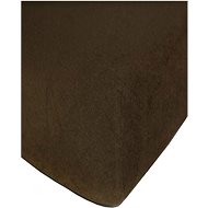 4sleep terry with elastic 90/200 brown - Bedsheet