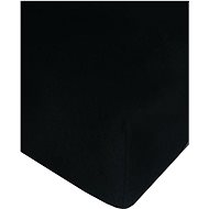 4sleep terry with elastic 90/200 black - Bedsheet