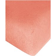 4sleep terry with elastic 180/200 salmon - Bedsheet