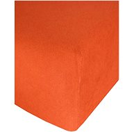 4sleep terry with elastic 180/200 orange - Bedsheet