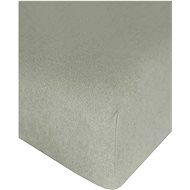 4sleep terry with elastic 180/200 grey - Bedsheet
