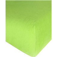 4sleep terry with elastic 180/200 yellow/green - Bedsheet