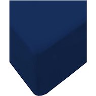 4sleep jersey with elastic band 90/200 dark blue - Bedsheet