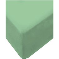 4sleep jersey with elastic 90/200 grey-green - Bedsheet