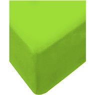 4sleep jersey with elastic 180/200 yellow-green - Bedsheet
