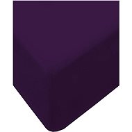 4sleep jersey with elastic 180/200 purple - Bedsheet
