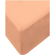 4sleep jersey with elastic 180/200 salmon - Bedsheet