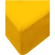 4sleep jersey with elastic 180/200 yellow/orange - Bedsheet