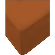 4sleep jersey with elastic 180/200 cinnamon - Bedsheet