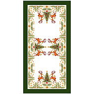 4sleep Christmas tablecloth 50 × 100 cm - deer - Tablecloth