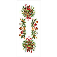 4sleep Christmas tablecloth 30 × 45 cm - pine cones - Tablecloth