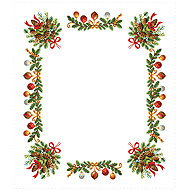 4sleep Christmas tablecloth 120 × 140 cm - pine cones - Tablecloth