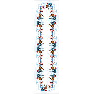 4sleep Christmas tablecloth 40 × 140 cm - snowmen, blue - Runner