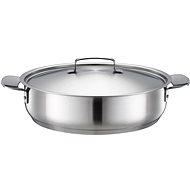 FISKARS All Steel Casserole, 28 cm with lid - Casserole Pot